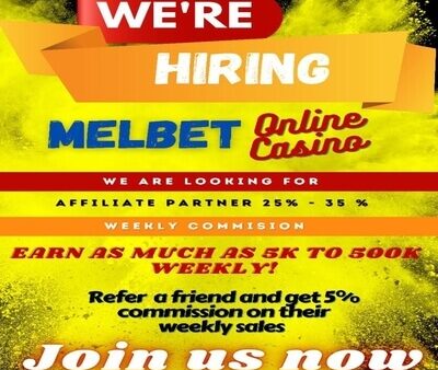 MELbet Online Casino – 30% COMMISSION | AFFILIATES